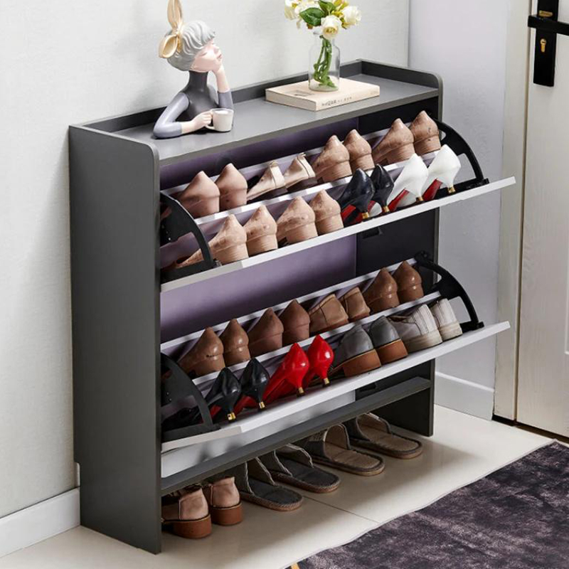 Pedicure Narrow Vertical Shoe  - Shoe Rack Cabinet Narrow Entryway 评论和价格
