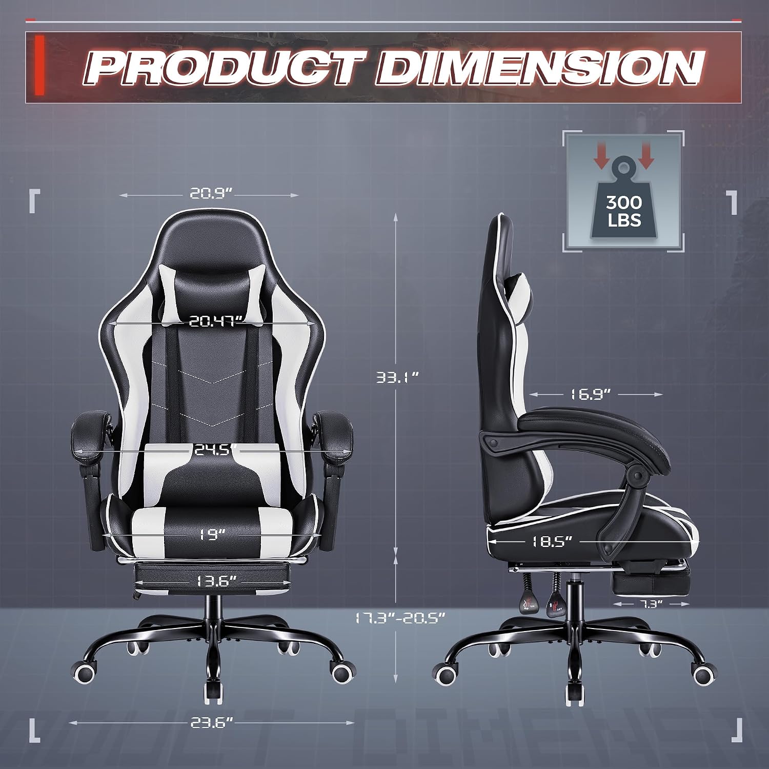 Furmax Gaming Chair, Video Gam - Sofas 评论和价格