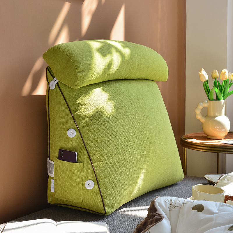 1pc Bedhead tatami triangular  - Headboard Cushion Backrest Tatami 评论和价格