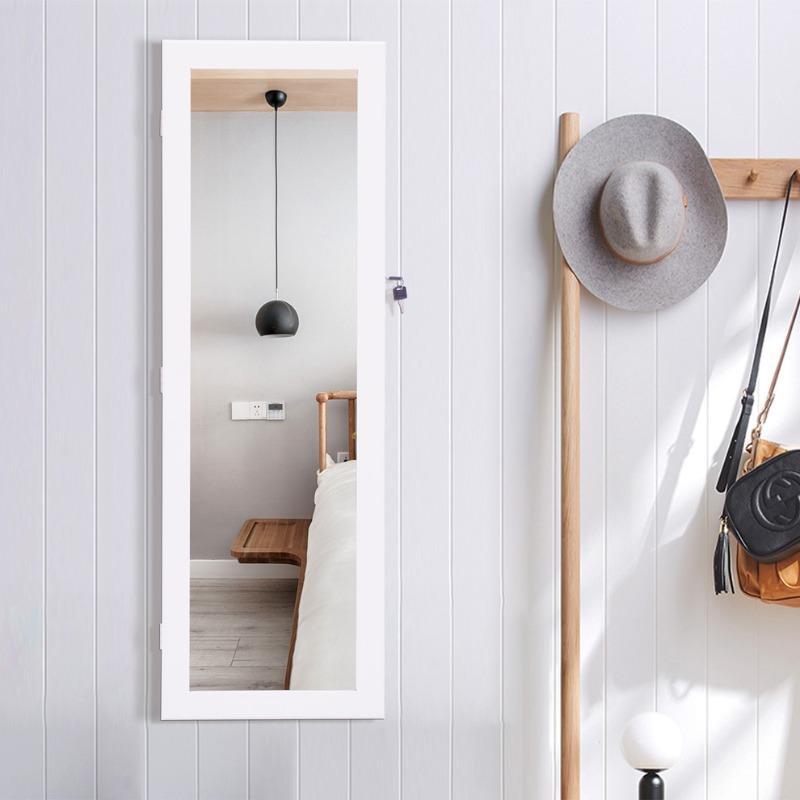 Mirror full body dressing mirr - Full Length Mirror Jewelry Armoire 评论和价格