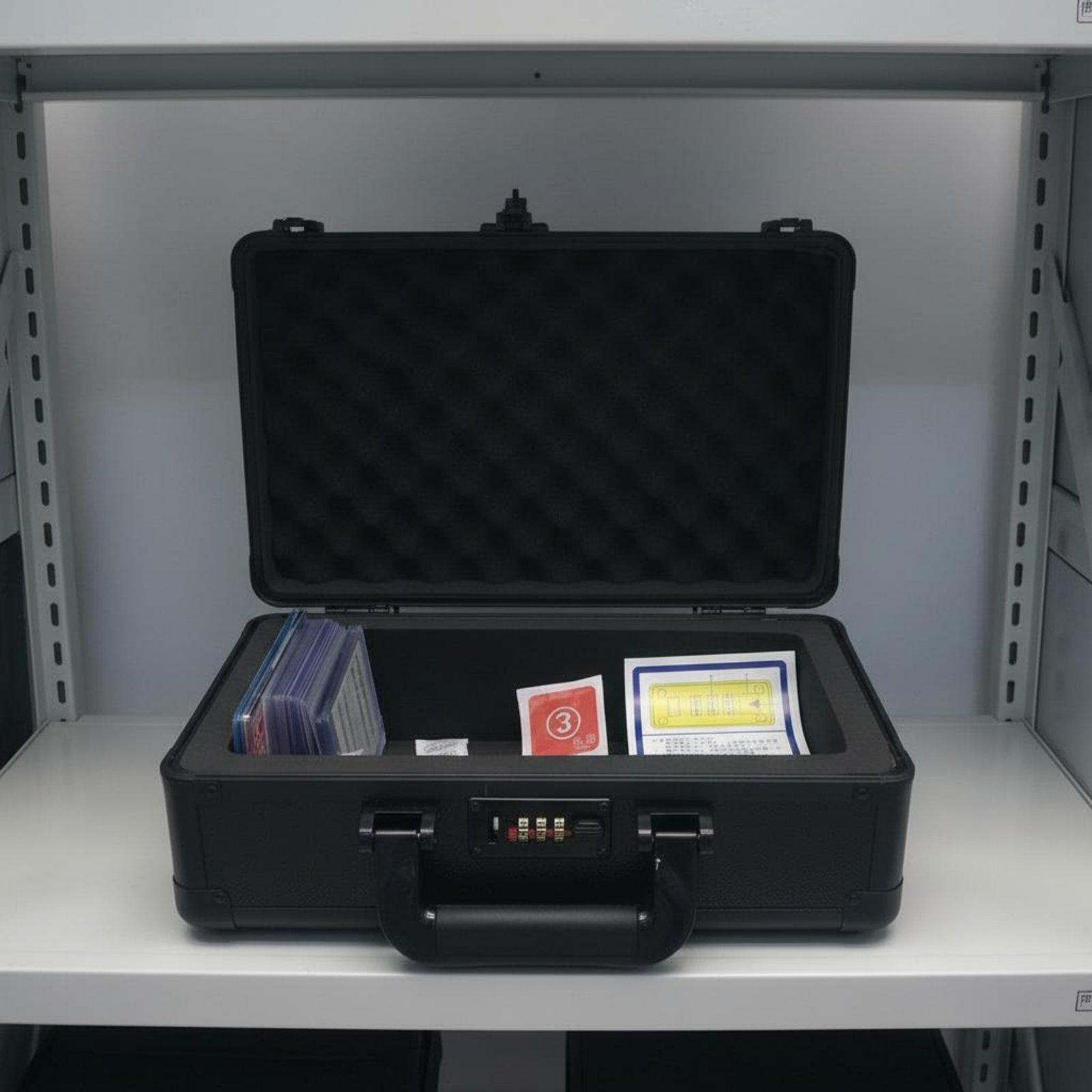 Lockable Card Container Portab - Storage 评论和价格