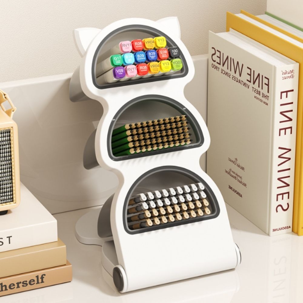 Three Layer Desktop Pen Organi - Storage 评论和价格